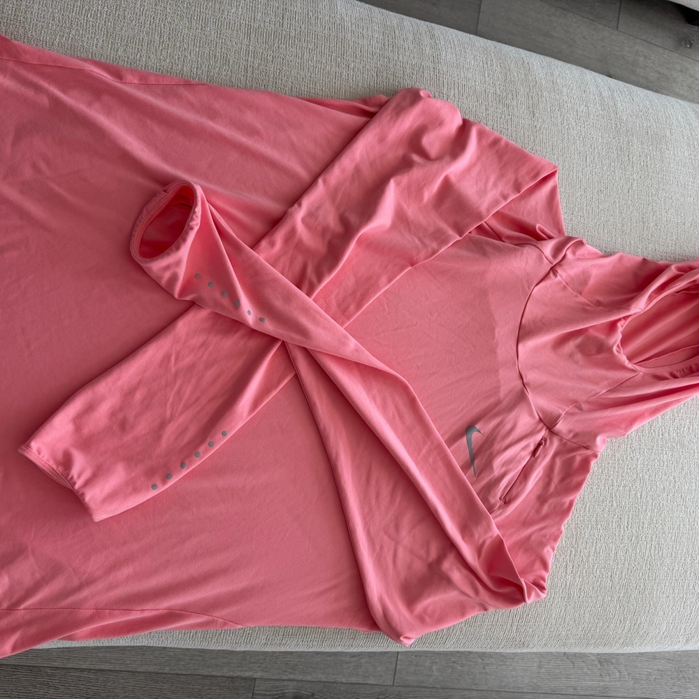 Nike Coral Long Sleeve Top dri fit